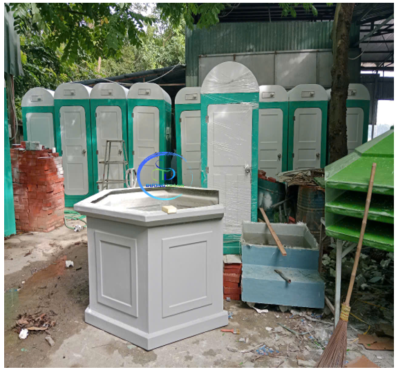 nhà vệ sinh di động hà đông